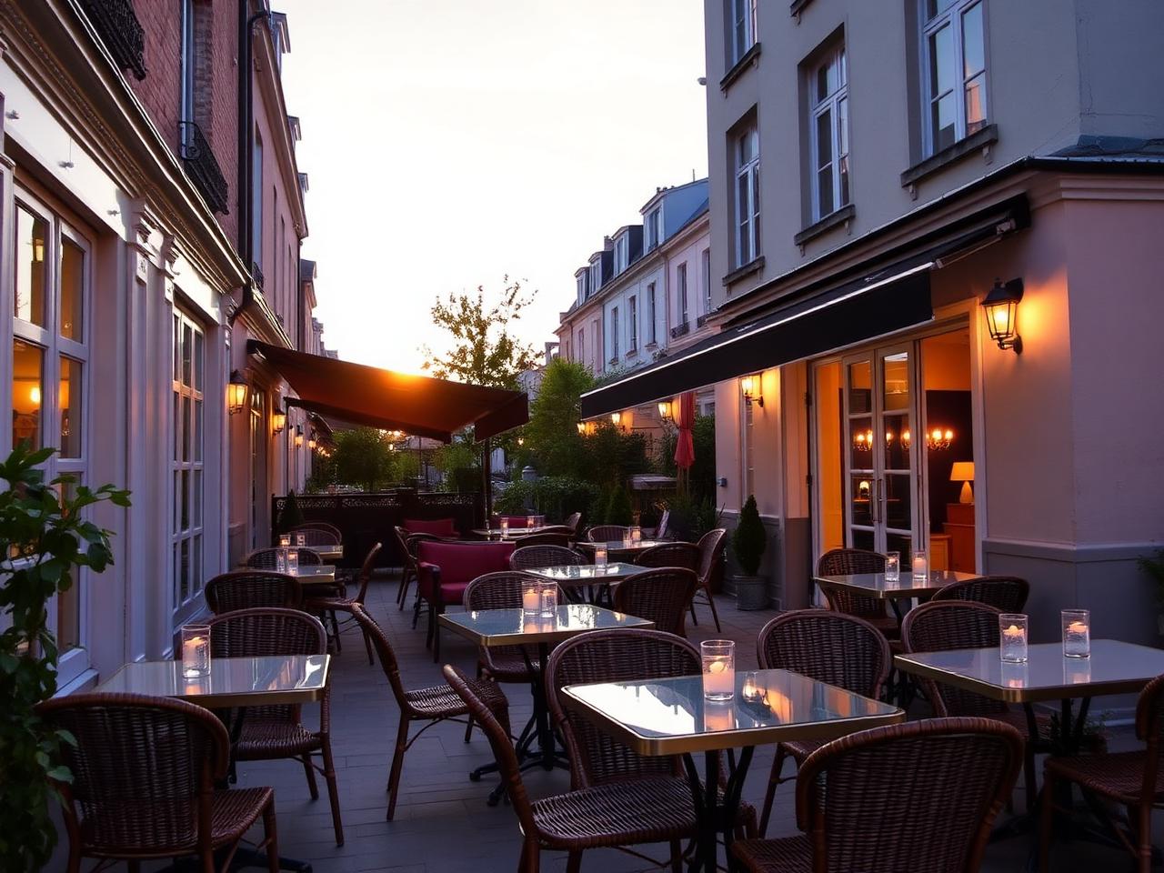 Terrasse du restaurant